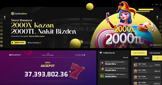 Casinodior giriş işlemlerinizi yaptıktan sonra ilk yatırımınıza özel bonusları çevrimsiz olarak alabilirsiniz.